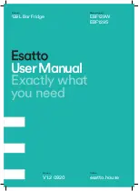 Preview for 1 page of Esatto EBF129S User Manual