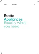 Предварительный просмотр 2 страницы Esatto EBF69W User Manual