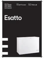 Preview for 1 page of Esatto ECF142W User Manual