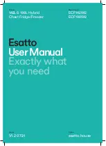 Esatto ECF142W2 User Manual preview