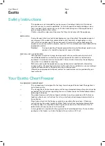 Preview for 4 page of Esatto ECF146W User Manual