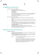 Preview for 5 page of Esatto ECF146W User Manual