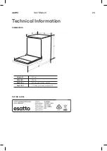 Preview for 24 page of Esatto EDW606CS User Manual