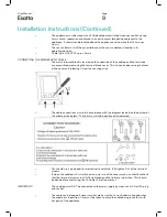 Предварительный просмотр 9 страницы Esatto EE62T User Manual