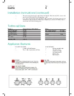 Предварительный просмотр 8 страницы Esatto EF54W User Manual