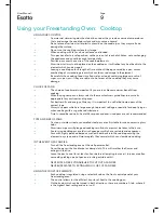 Предварительный просмотр 9 страницы Esatto EF54W User Manual