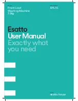 Preview for 1 page of Esatto EFL75 User Manual