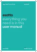 Esatto EHPD80 User Manual preview