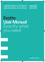 Esatto ESAC25RC User Manual preview