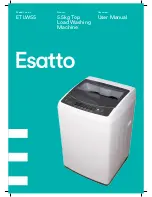 Esatto ETLW55 User Manual предпросмотр