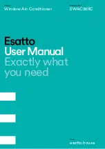 Preview for 1 page of Esatto EWAC36RC User Manual