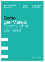 Esatto RTM400W User Manual preview