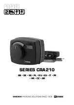 ESBE CRA210 Series Manual предпросмотр