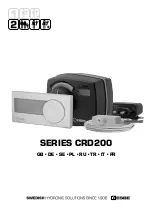 ESBE CRD200 Series Manual предпросмотр