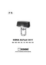 ESBE SERIA ALF Series Manual preview