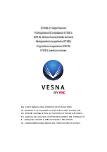 Предварительный просмотр 1 страницы ESC VESNA STEEL User Manual And Product Specifications