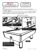 Preview for 13 page of ESCALADE American Legend Phazer HT600 Instruction Manual