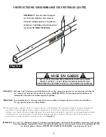 Предварительный просмотр 26 страницы ESCALADE GOALIATH B7006CF Owner'S Manual