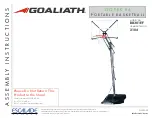 Предварительный просмотр 1 страницы ESCALADE GOALIATH B8301EF Assembly Instructions Manual