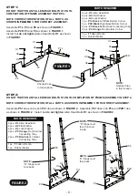 Предварительный просмотр 6 страницы ESCALADE GOALRILLA STRIKER TRAINER TR5000 Assembly Manual