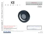 ESCALADE Prodigy D9000W Assembly Instructions Manual предпросмотр