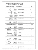 Preview for 5 page of ESCALADE Quarterback Pass Attack 25605 Instruction Manual