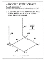 Preview for 7 page of ESCALADE Quarterback Pass Attack 25605 Instruction Manual