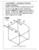 Preview for 12 page of ESCALADE Quarterback Pass Attack 25605 Instruction Manual