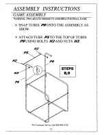 Preview for 13 page of ESCALADE Quarterback Pass Attack 25605 Instruction Manual