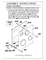 Preview for 17 page of ESCALADE Quarterback Pass Attack 25605 Instruction Manual