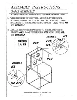 Preview for 18 page of ESCALADE Quarterback Pass Attack 25605 Instruction Manual