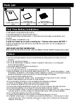 Preview for 3 page of ESCALADE Triumph 35-7052-2 Instruction Manual