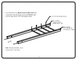 Предварительный просмотр 8 страницы ESCALADE WOODPLAY JUNGLE CLIMBER PG121W Assembly Instructions Manual