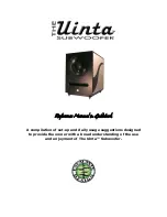 Preview for 1 page of Escalante Disign Uinta Reference Manual