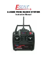 EScale 2.4GHz FHSS Radio System Instruction Manual preview