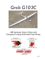 Предварительный просмотр 16 страницы EScale Grob G103C Assembly Instructions Manual