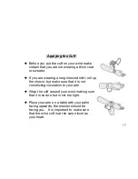 Предварительный просмотр 17 страницы ESCALES MW-300 Operation Manual