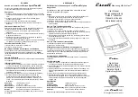 Preview for 2 page of Escali Passo User Manual