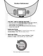 Предварительный просмотр 8 страницы Escali TASO Instruction Manual