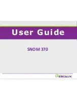 Escaux SNOM 370 User Manual preview