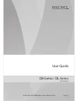 Предварительный просмотр 1 страницы Escea DL-Series User Manual