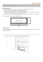 Preview for 4 page of Escea DS 1900 Indoor/Outdoor Installation & Operating Instructions