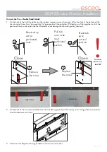 Preview for 8 page of Escea DS 1900 Indoor/Outdoor Installation & Operating Instructions