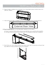 Preview for 11 page of Escea DS 1900 Indoor/Outdoor Installation & Operating Instructions