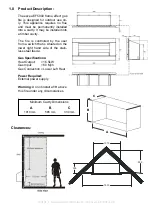 Preview for 2 page of Escea EF5000 Information For Builders & Architects