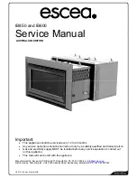 Предварительный просмотр 1 страницы Escea IB600 Service Manual