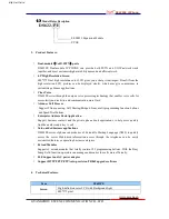 Предварительный просмотр 5 страницы Escene DS622PE Technical Manual