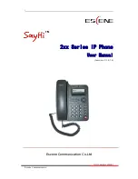 Предварительный просмотр 1 страницы Escene Sayhi ES220 User Manual