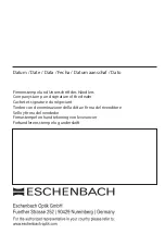 Preview for 20 page of Eschenbach 115410 User Manual