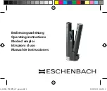 Preview for 1 page of Eschenbach 11744 Operating Instructions Manual